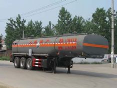 33.9m³腐蚀性物品（盐酸）罐式运输半挂车（CLW9401GFW型）图片