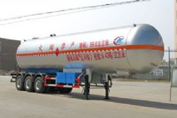 59.6m³液化气体(丙烷)运输半挂车（CLW9401GYQA型）图片