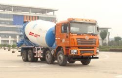 陕汽德龙14-16m³混凝土搅拌运输车（国Ⅳ）（SX5316GJBDT366型）图片