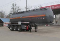 34.2m³腐蚀性物品（氢氯酸）罐式运输半挂车（CLW9407GFW型）图片